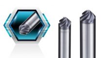 SOLID END MILL_APEXMILL 45° Chamfering Solid End Mill with 5 Flute High Helix Angle